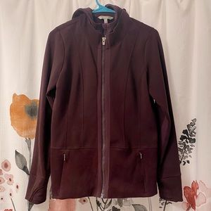Athleta hooded zip jacket (M)